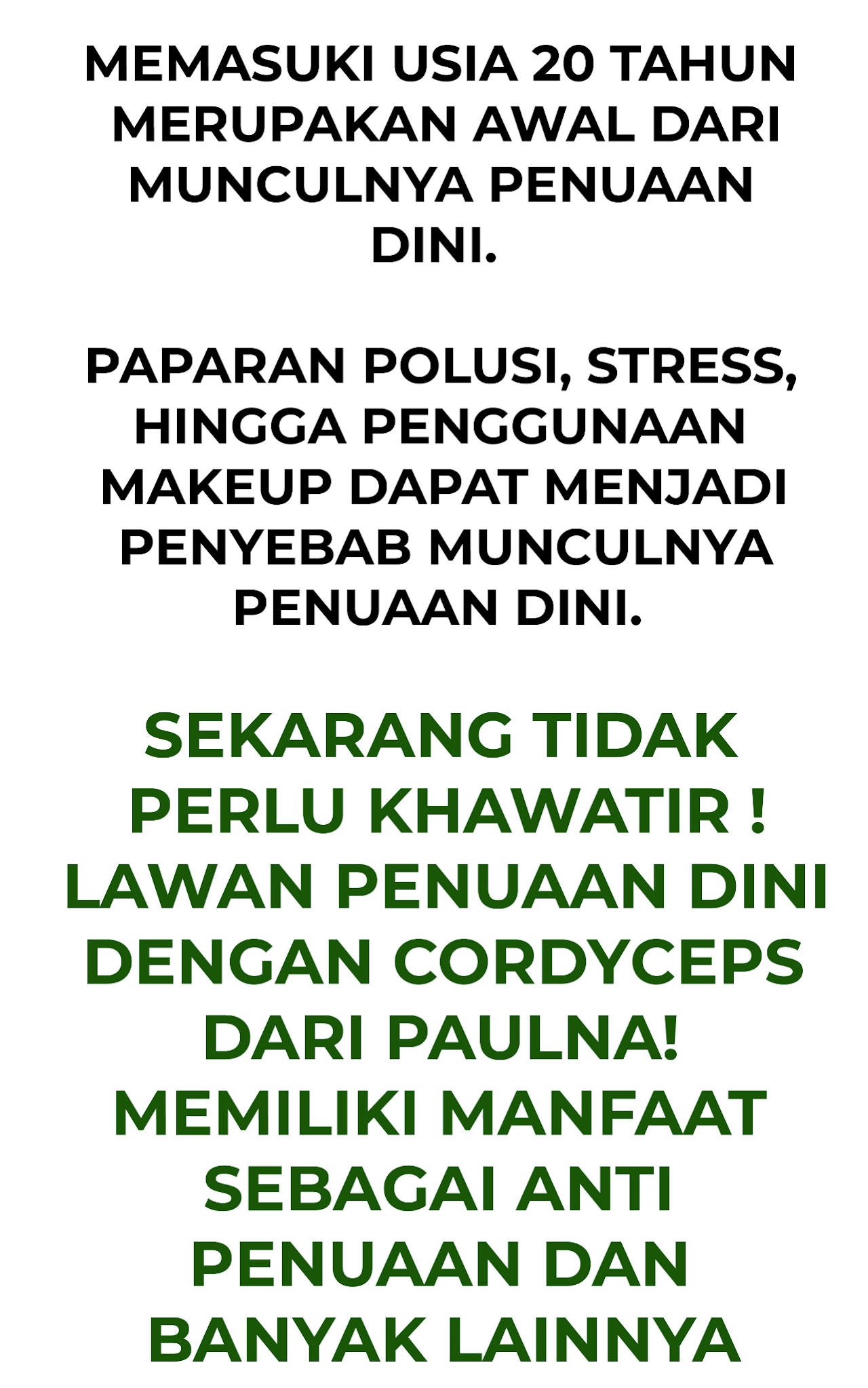 cordyceps terbaik anti aging